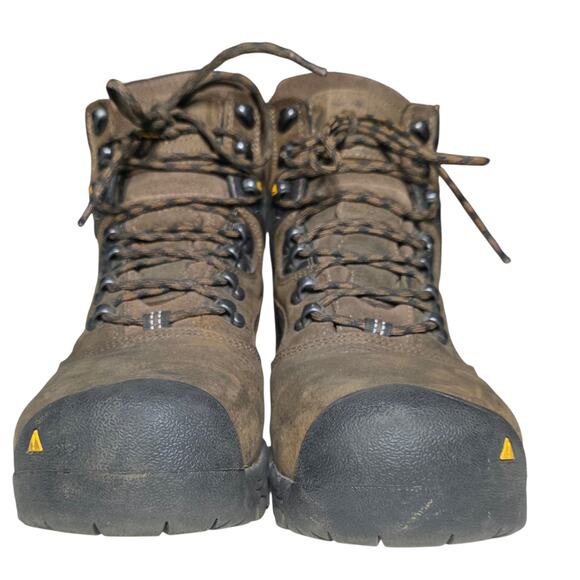 KEEN Utility Atlanta Cool II Mid Steel Toe Work Boots Men’s 9.5 Brown - Picture 3 of 11